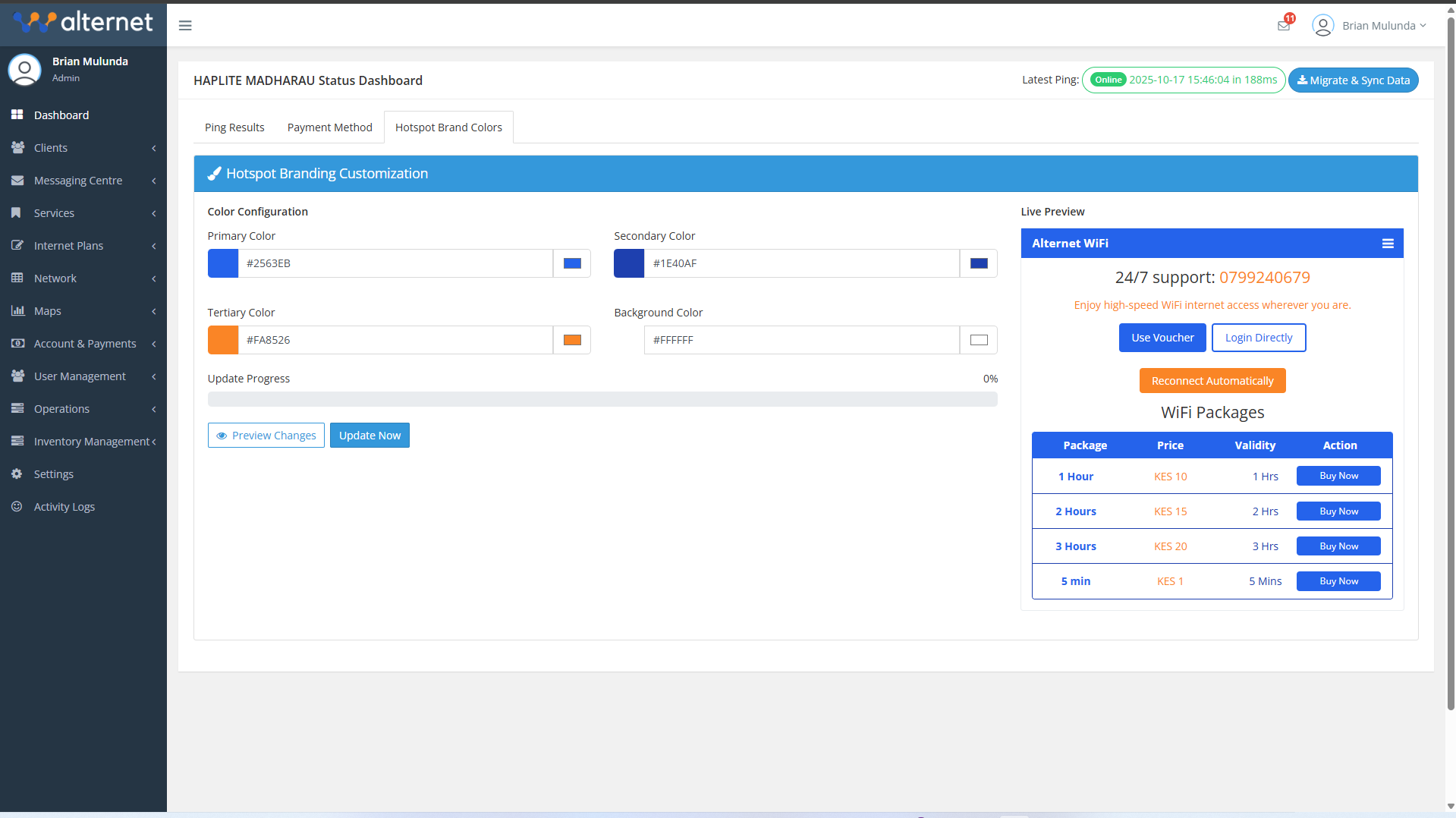 Hotspot Branding & Customization